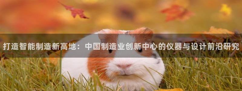 注册星欧娱乐需要多少钱：打造智能制造新高地：中国制造业创新中
