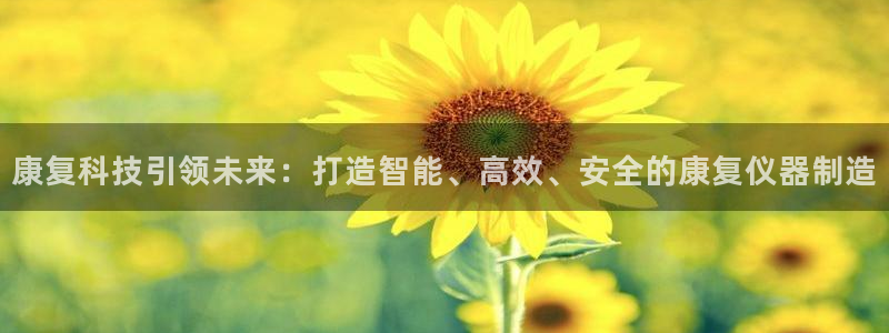 星欧娱乐现在叫什么：康复科技引领未来：打造智能、高效、安全的