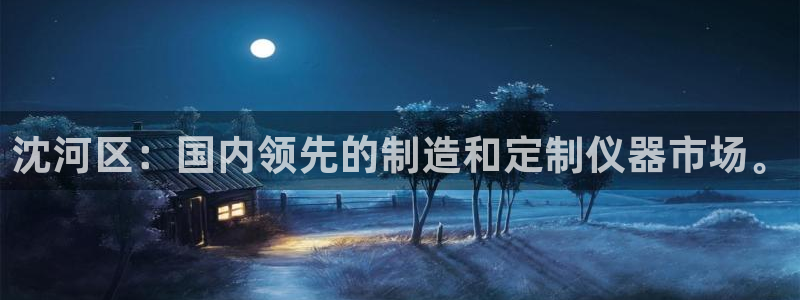 星欧娱乐在线注册：沈河区：国内领先的制造和定制仪器市场。
