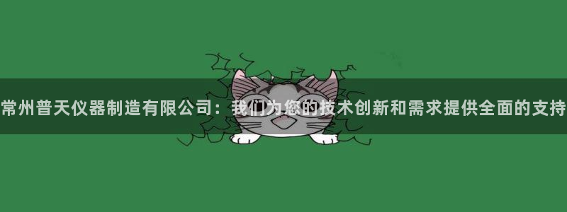 星欧娱乐元7O777：常州普天仪器制造有限公司：我们为您的技
