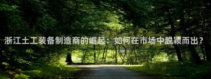 星欧娱乐客服人工电话：浙江土工装备制造商的崛起：如何在市场中