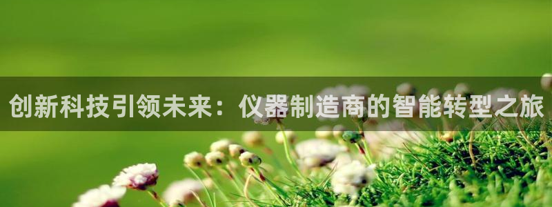 星欧娱乐主管：创新科技引领未来：仪器制造商的智能转型之旅