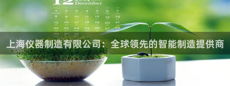 星欧娱乐登录：上海仪器制造有限公司：全球领先的智能制造提供商