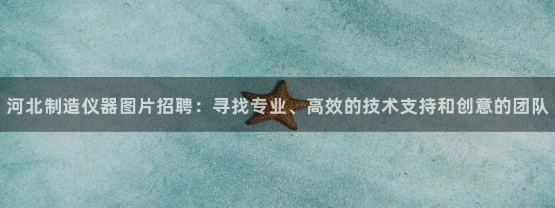 欧星老虎机娱乐：河北制造仪器图片招聘：寻找专业、高效的技术支