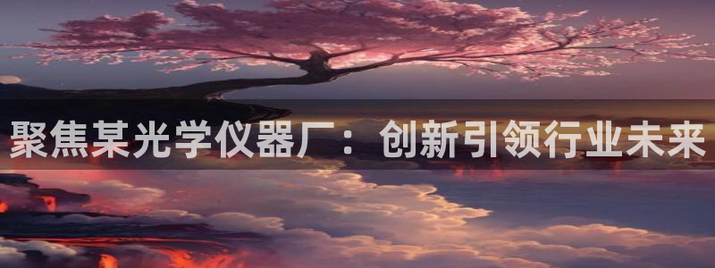 星欧娱乐客服电话：聚焦某光学仪器厂：创新引领行业未来